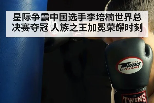 星际争霸中国选手李培楠世界总决赛夺冠 人族之王加冕荣耀时刻